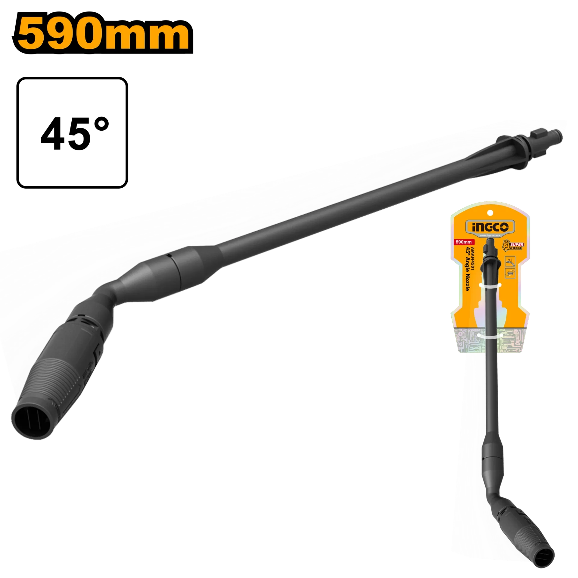 Pistol i përkulur për vap INGCO AMAN4501