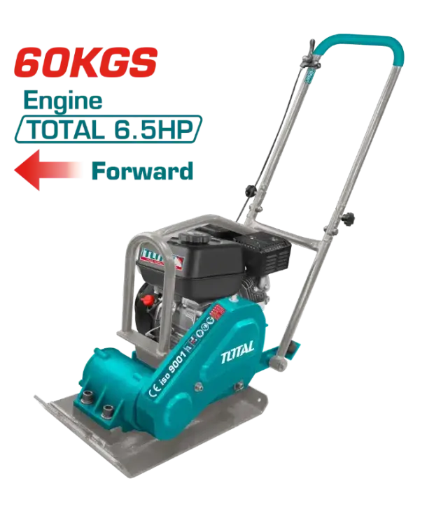 БЕНЗИСКА ВИБРАЦИОНА ПЛОЧА 4.80kW/6.50HP 60KG-2 TOTAL TP7060-2