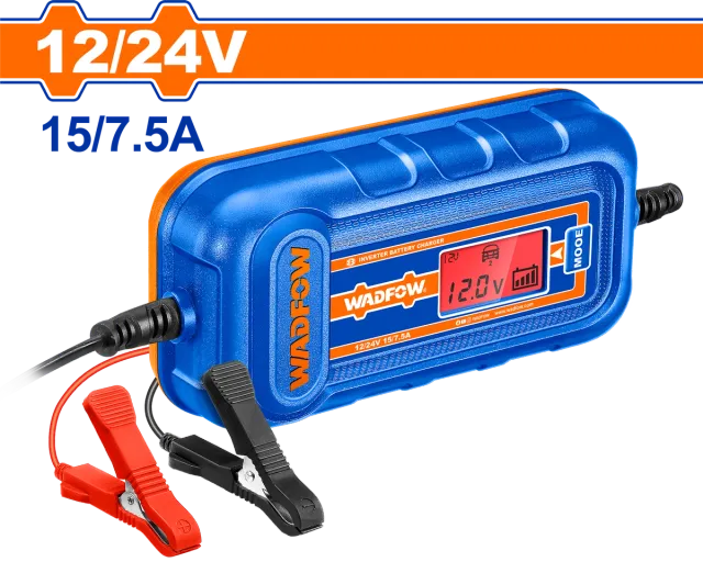 ПОЛНАЧ ЗА АКУМУЛАТОР 12/24V 15/7.5A WADFOW WBY1A151