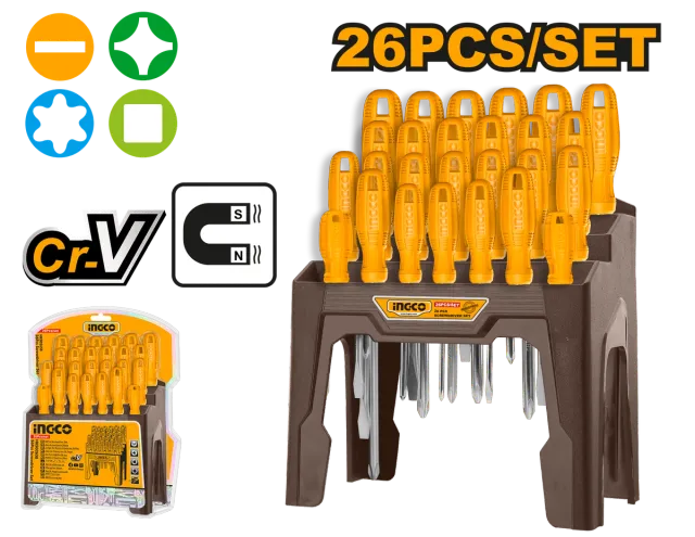 ШТРАФЦИГЕР СЕТ 26/1 РАФТ INGCO HKSD2658