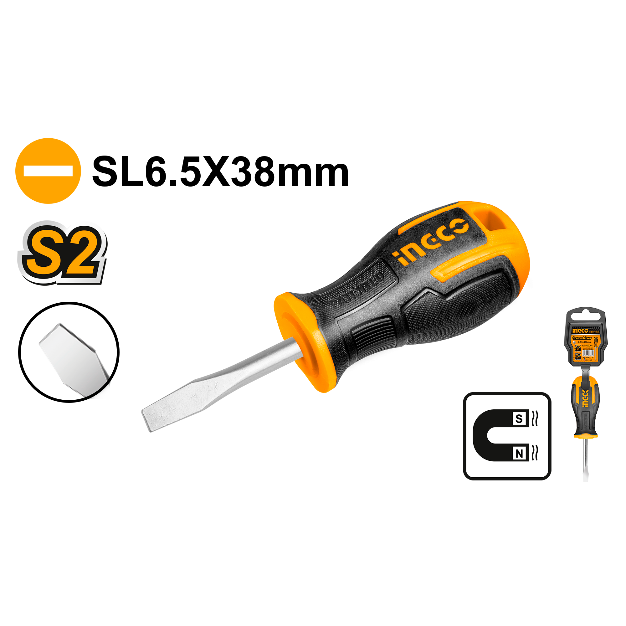 ШТРАФЦИГЕР –  SL6.5x38mm INGCO HS686038