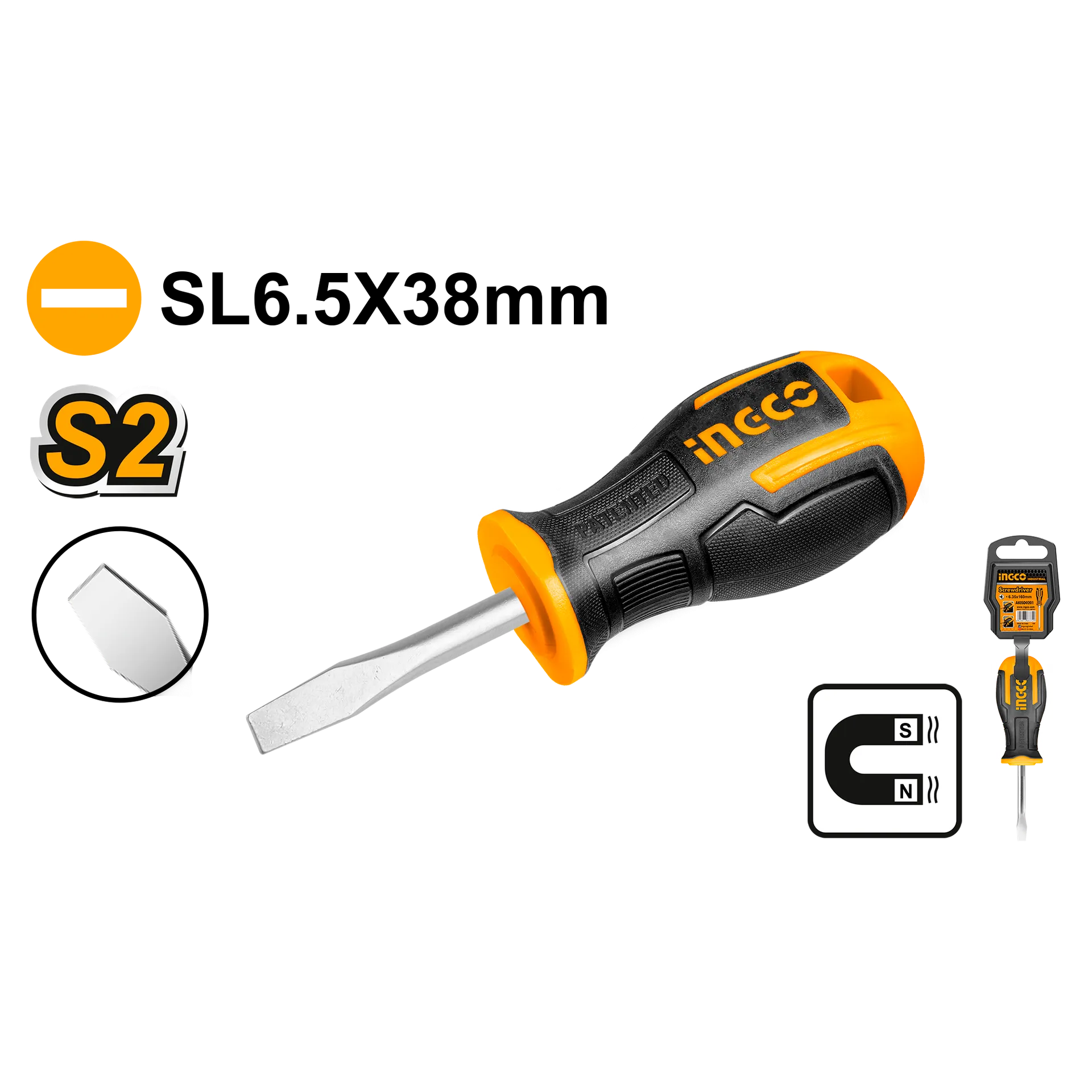 ШТРАФЦИГЕР – SL6.5x38mm INGCO HS686038