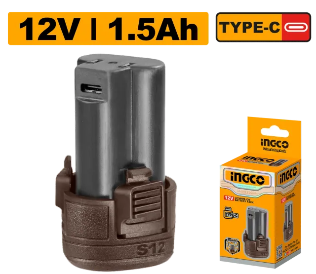 БАТЕРИЈА РЕЗЕРВА LI-ION 12V 1.5Ah INGCO FBLI12153