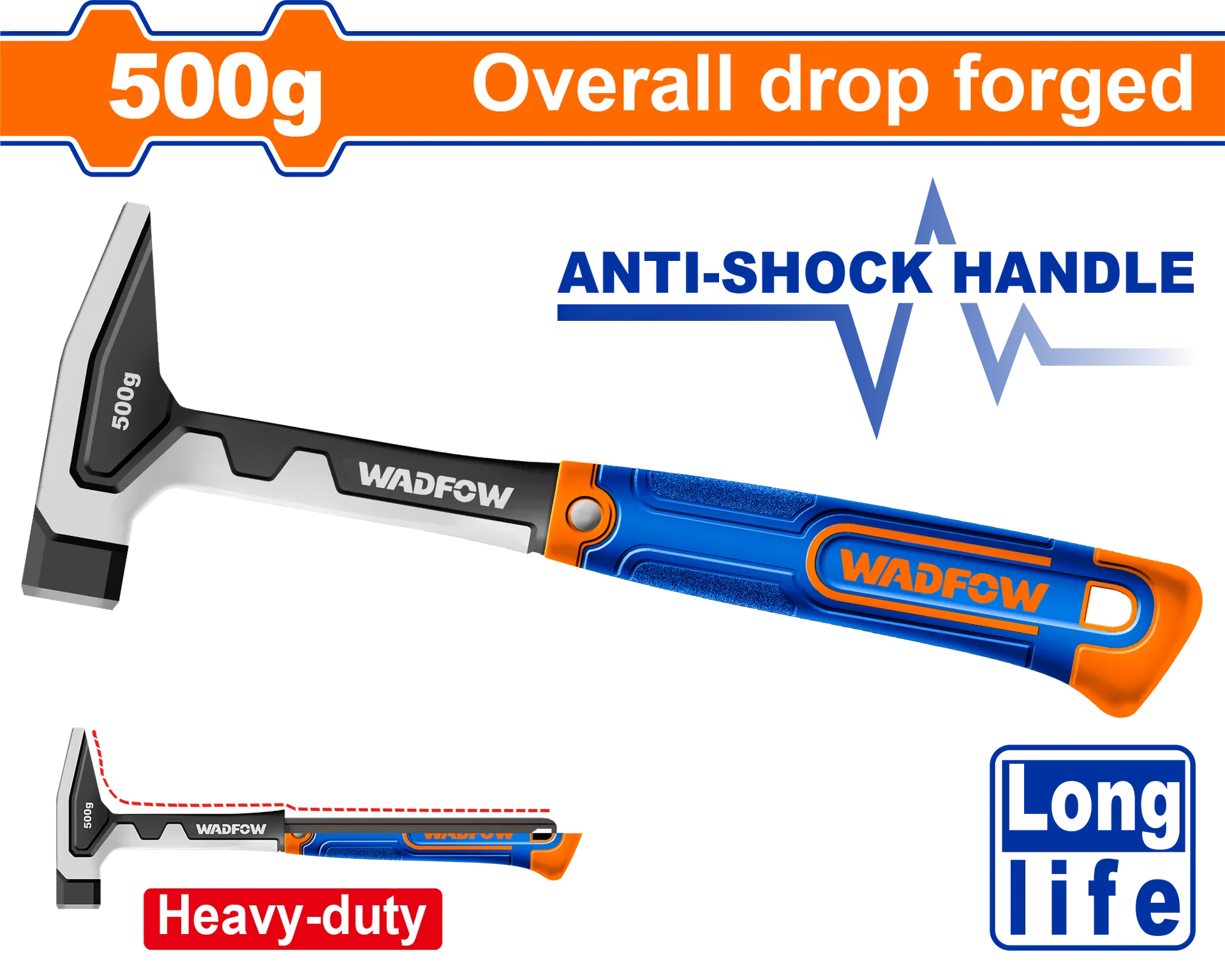 ЧЕКАН 500GR АНТИШОК РАЧКА WADFOW WHM8335
