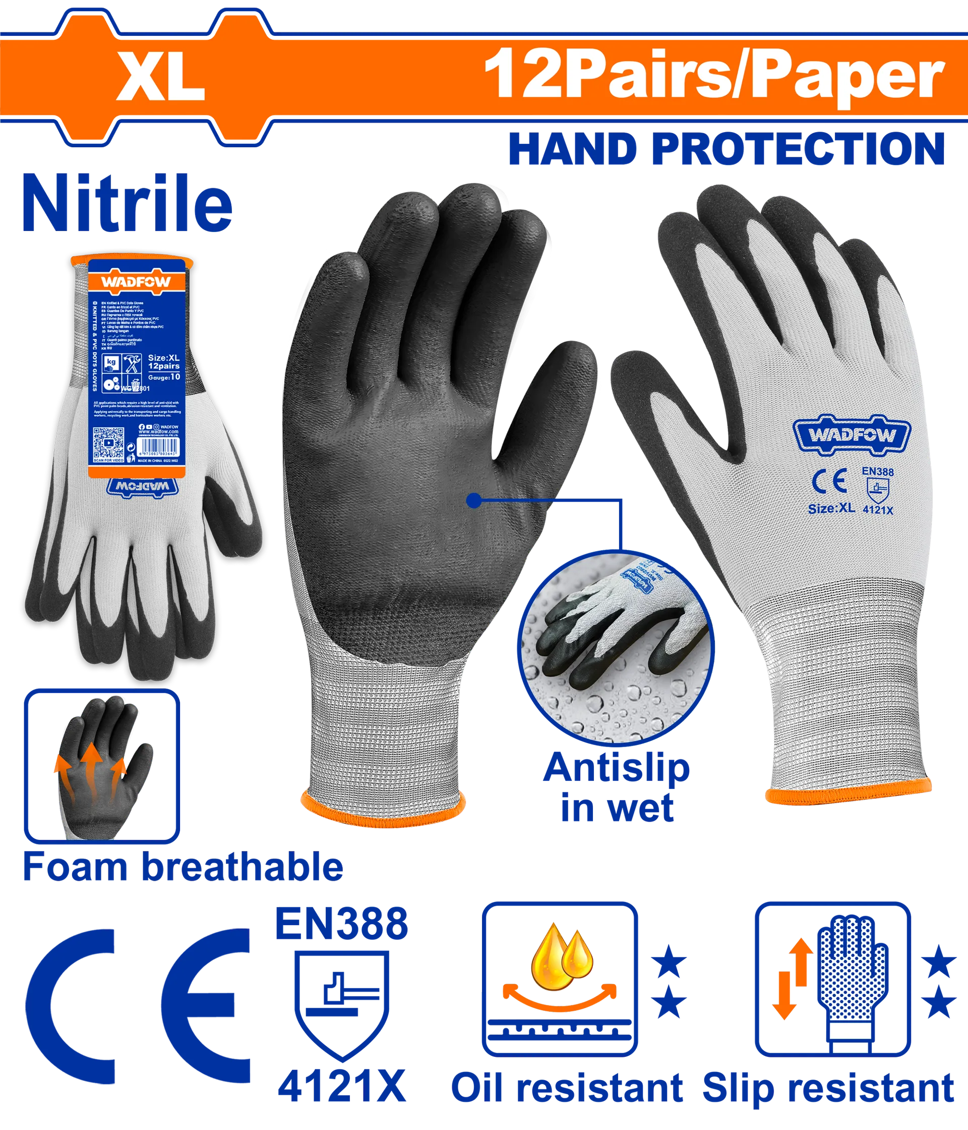 Doreza mbrojtëse WADFOW WGV2803