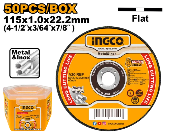Gur INGCO 115×1 (1/50 plastike) – MCD1011550