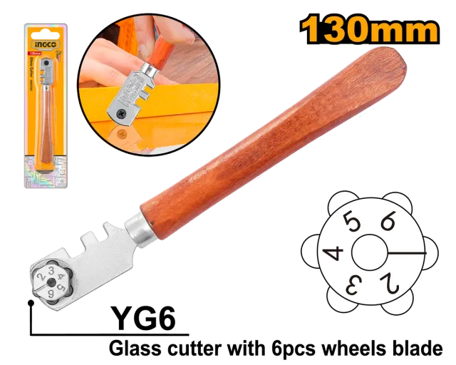 Diamant për prerje qelqi INGCO HGCT02