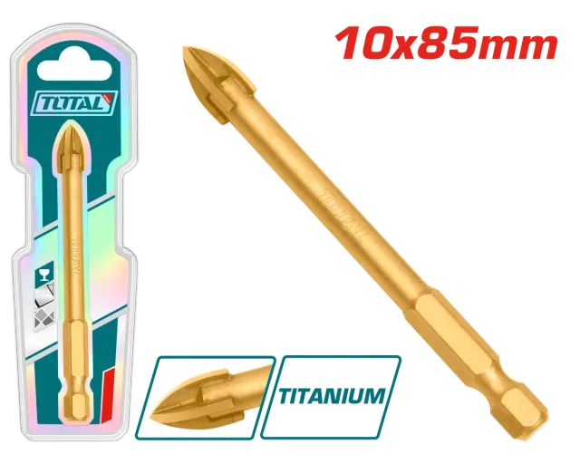 БУРГИЈА ЗА ПЛОЧКИ+СТАКЛО 10x90mm TOTAL TACG201012