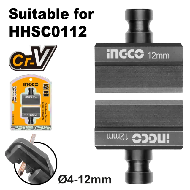 НОЖ 12mm ЗА ХИДРАУЛИЧНА МАШИНА ЗА КАБЕЛ INGCO HHSC0112B