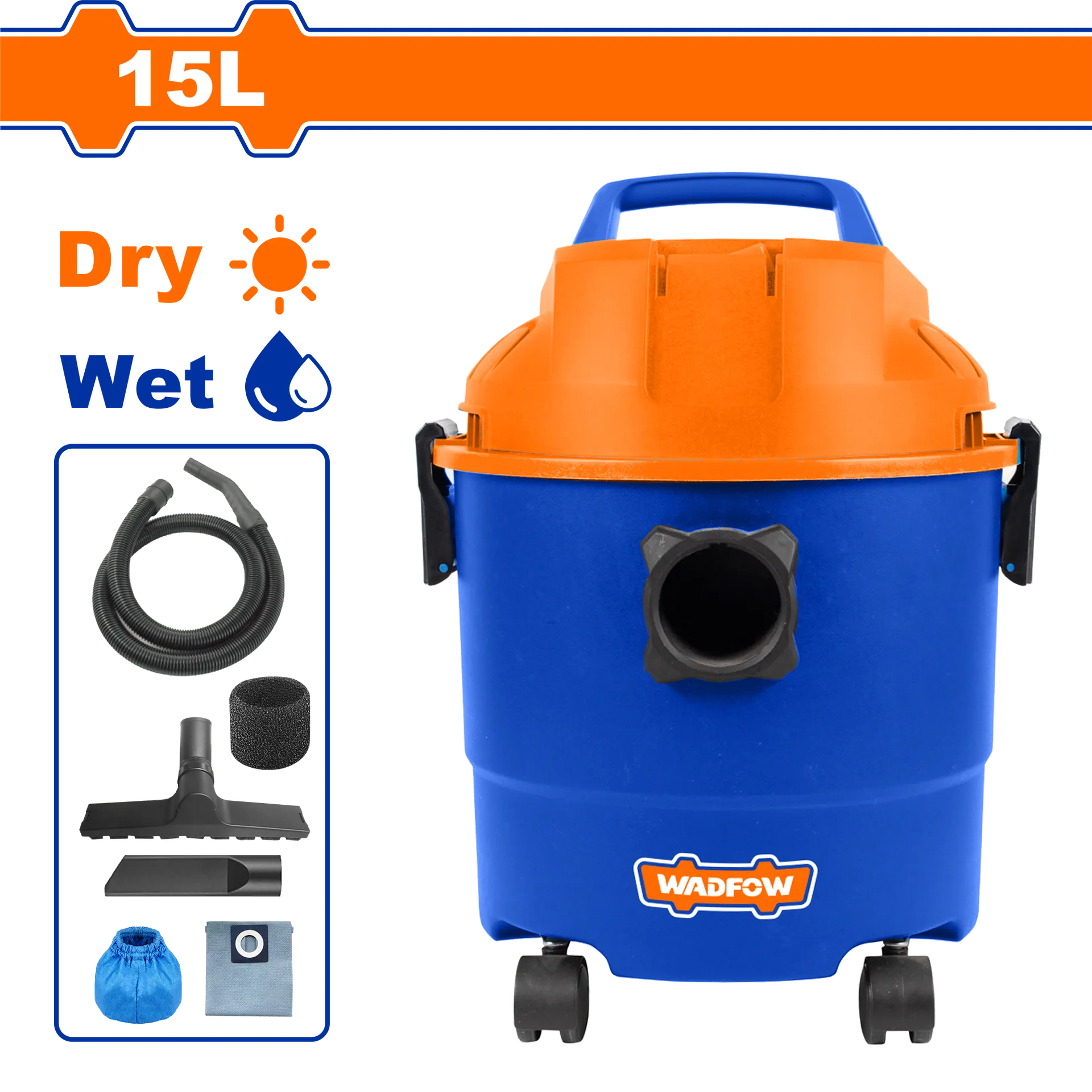Përfshirës 1200W 15L WADFOW WVR1A15