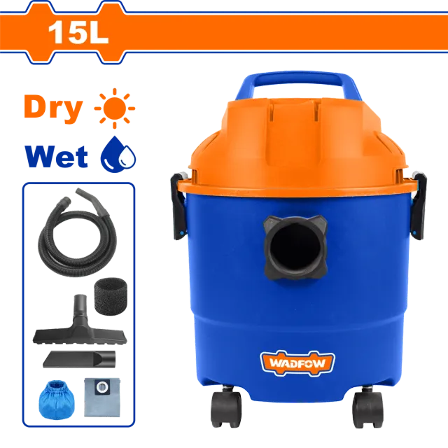 ПРАВОСМУКАЛКА 1200W 15L WADFOW WVR1A15