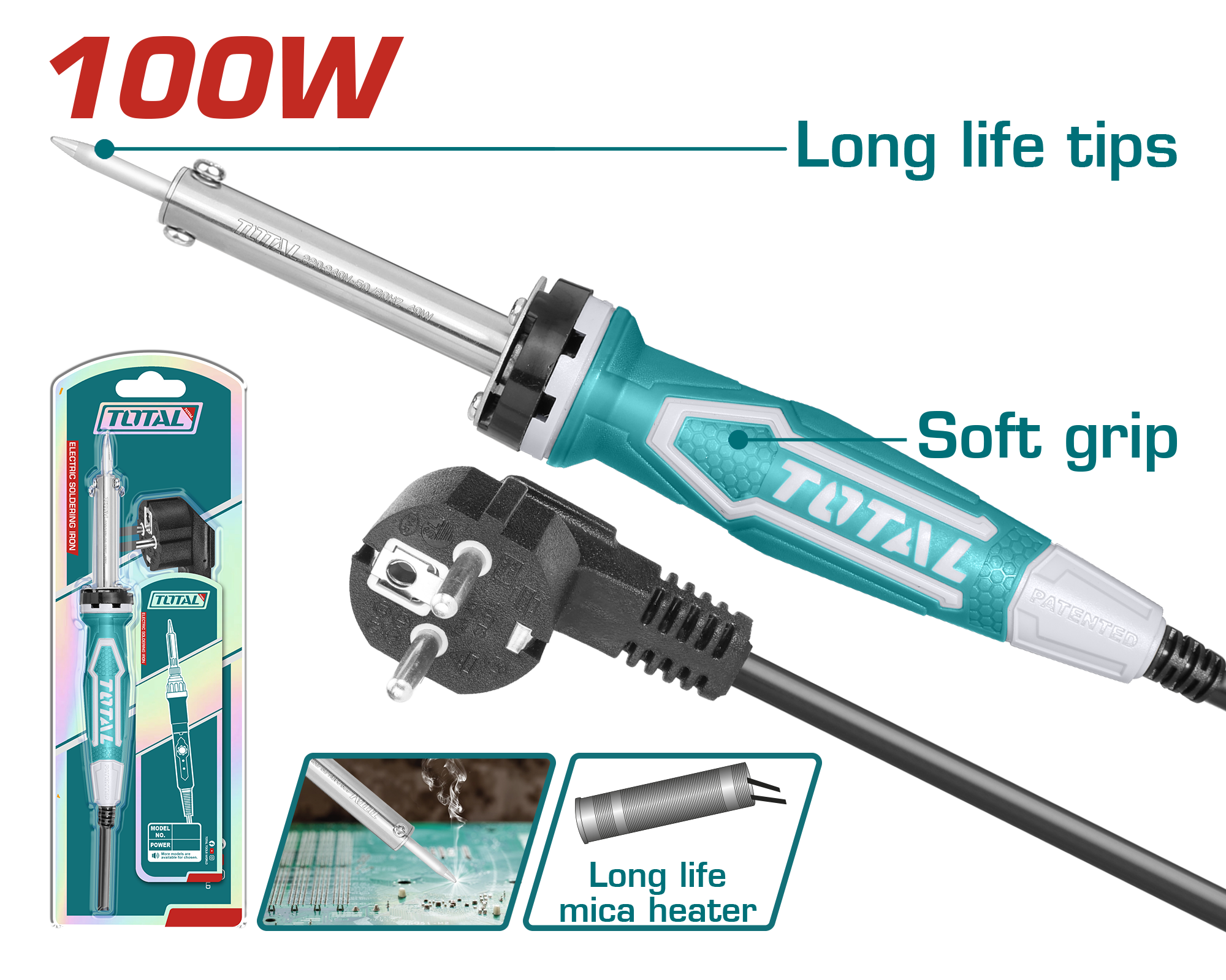 Hekur saldimi TOTAL 100W – TET10006