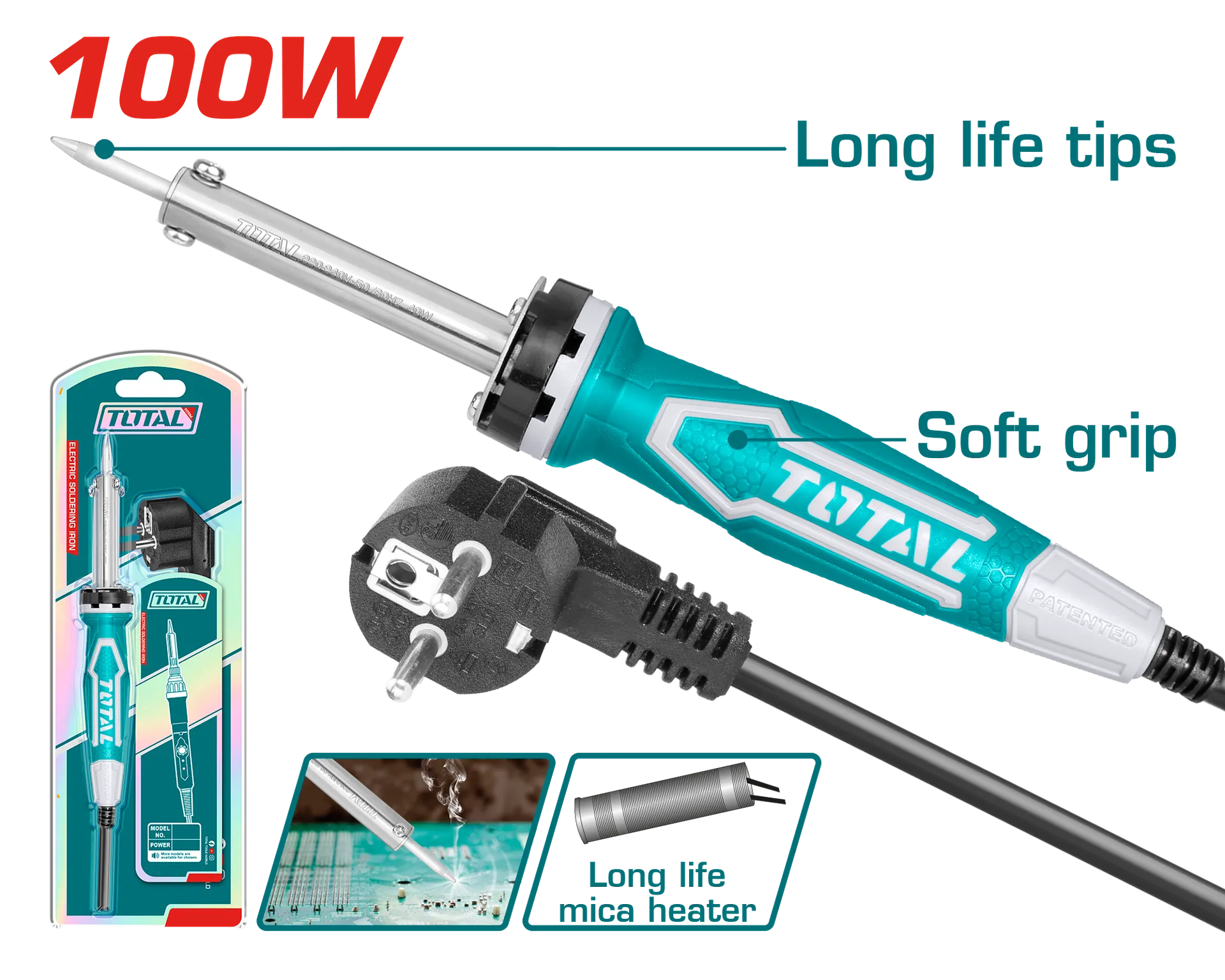 Hekur saldimi TOTAL 100W – TET10006