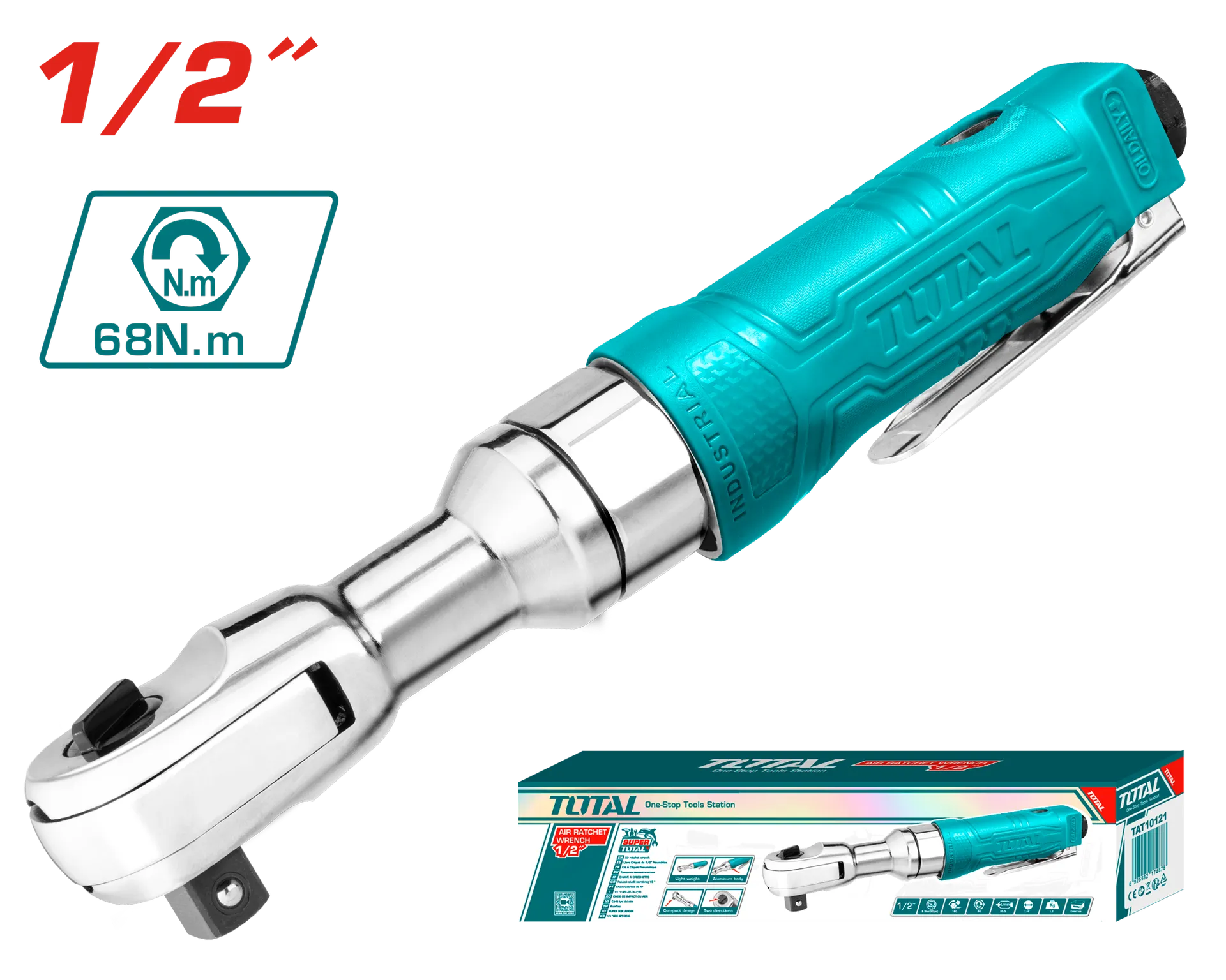 Çelës pneumatik 1/2″ TOTAL TAT10121