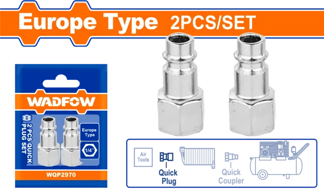 Lidhëse pneumatike 2/1 WADFOW WQP2970
