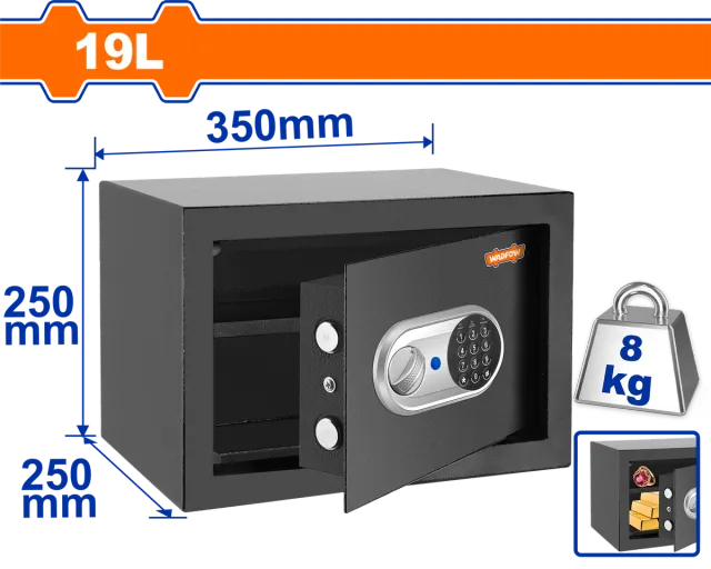 Електронски сеф 19l WADFOW WEB1525