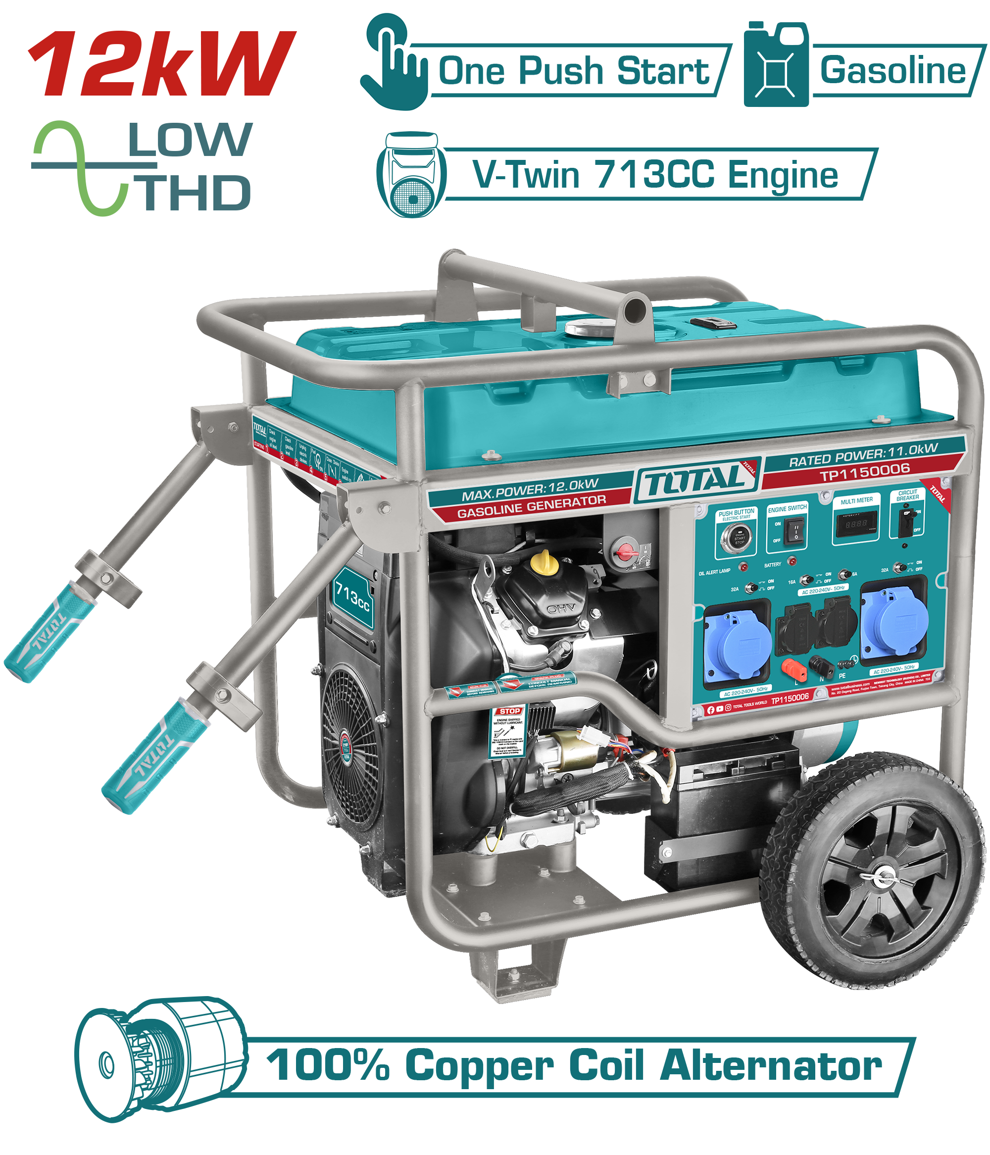 АГРЕГАТ 12000W TOTAL TP1150006