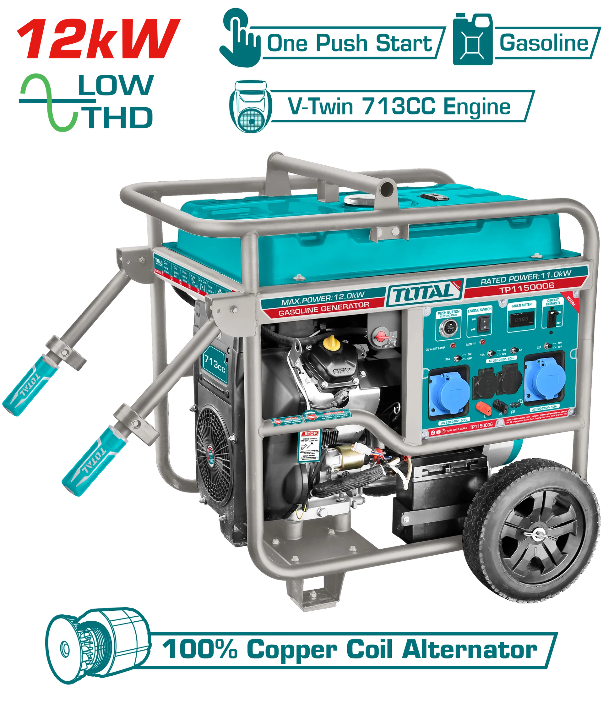 АГРЕГАТ 12000W TOTAL TP1150006