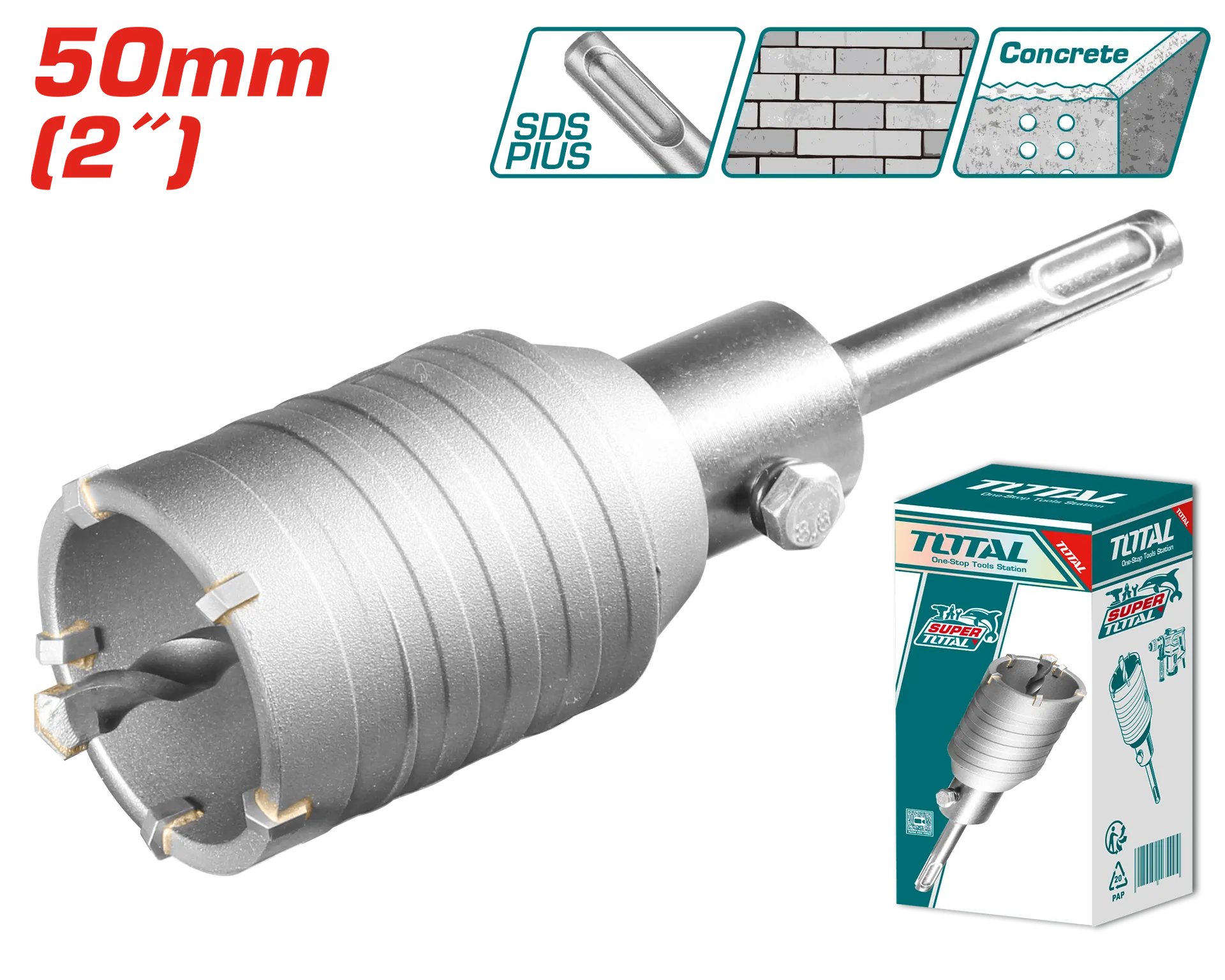 Kurorë për beton TOTAL 50mm – TAC430501