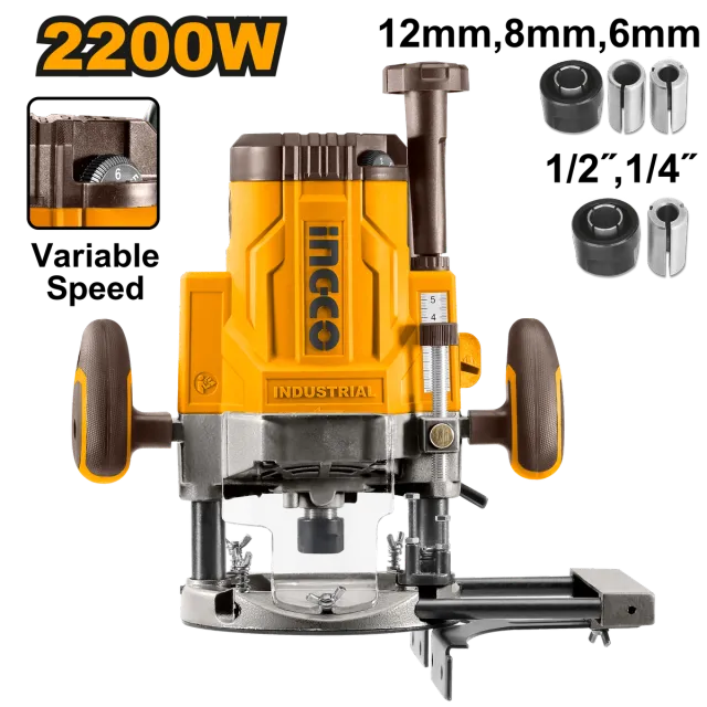 Рачна фреза INGCO 2200W RT22008