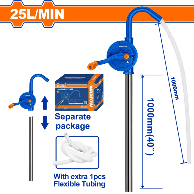 Pompë dorore për vëlim 25l/min WADFOW WHY2525