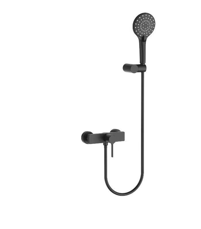 ERENZO Туш систем – мат црна (ER5206E)