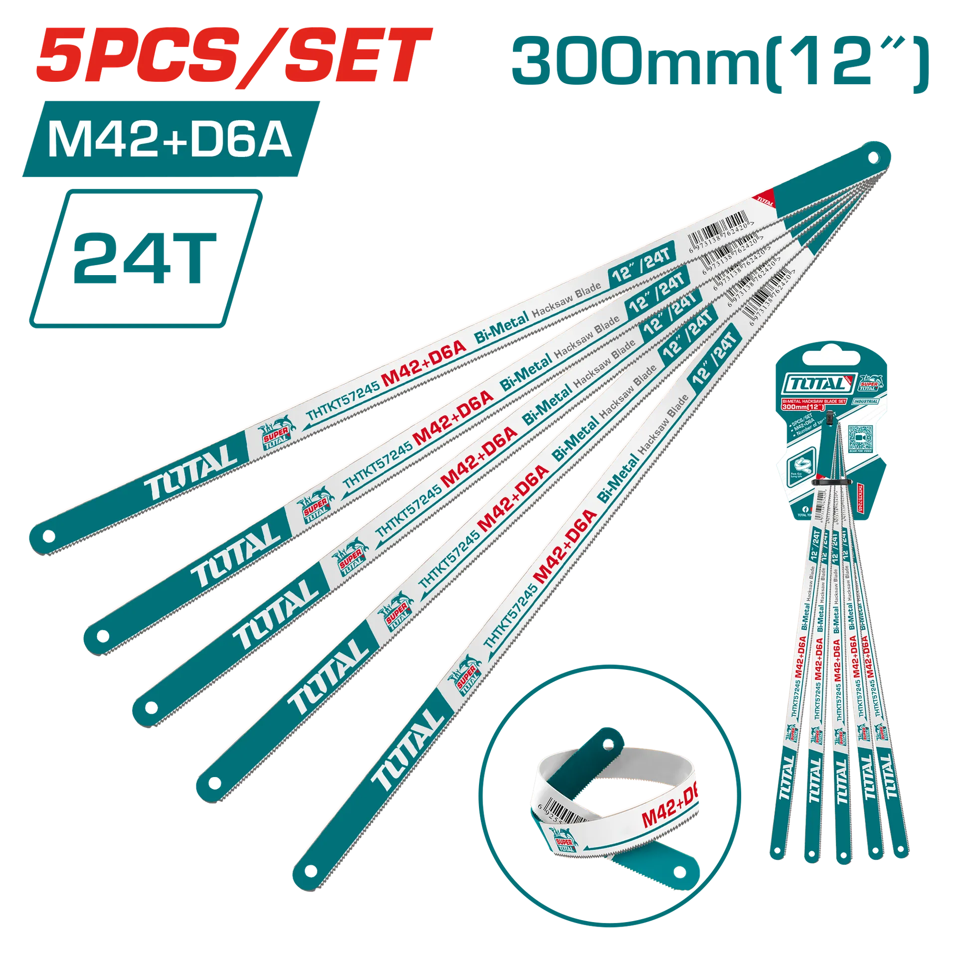 Peme konsthruese TOTAL set 5/1 Bi-metal THTKT57245