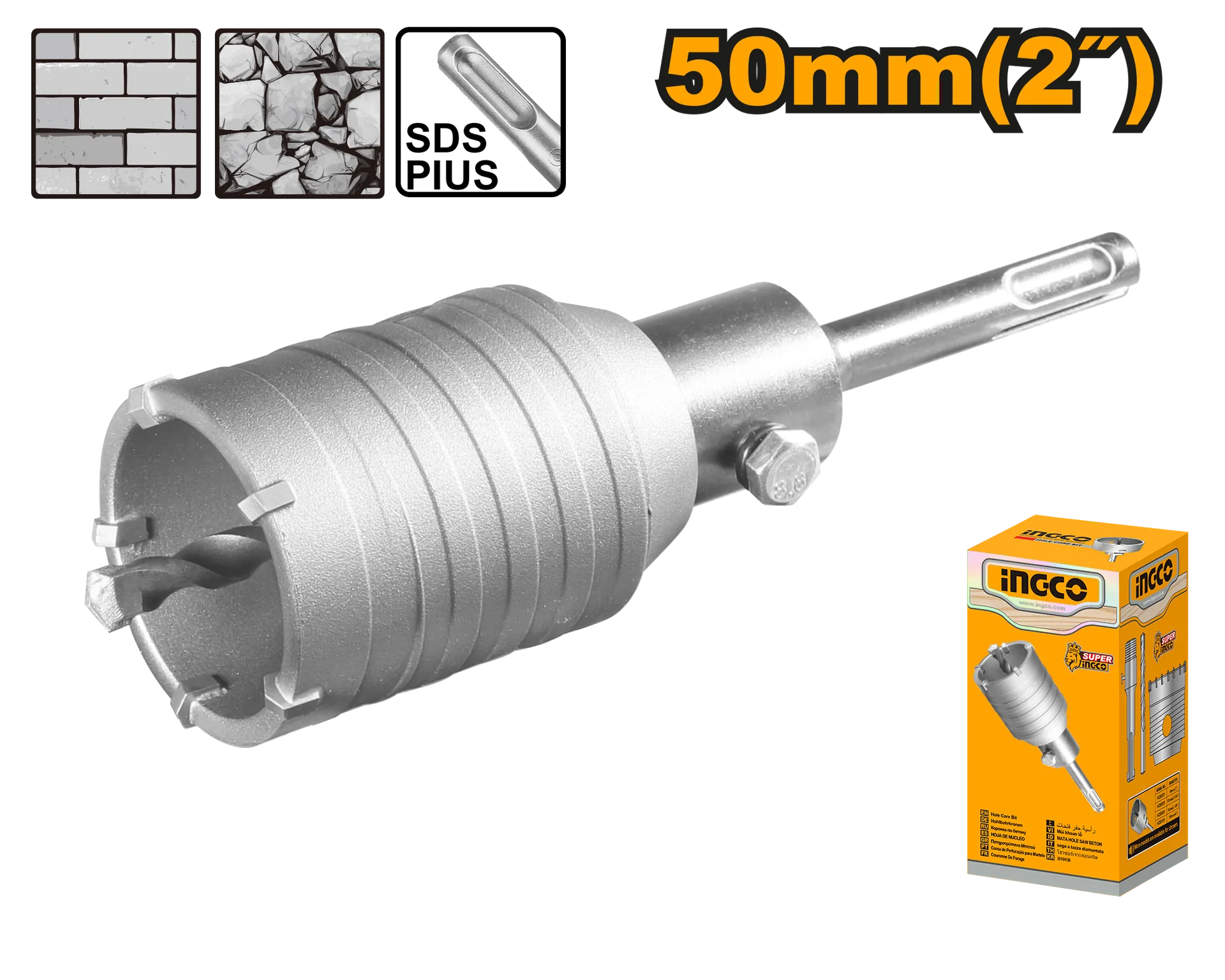 Kurora për beton INGCO 50mm HCB0501