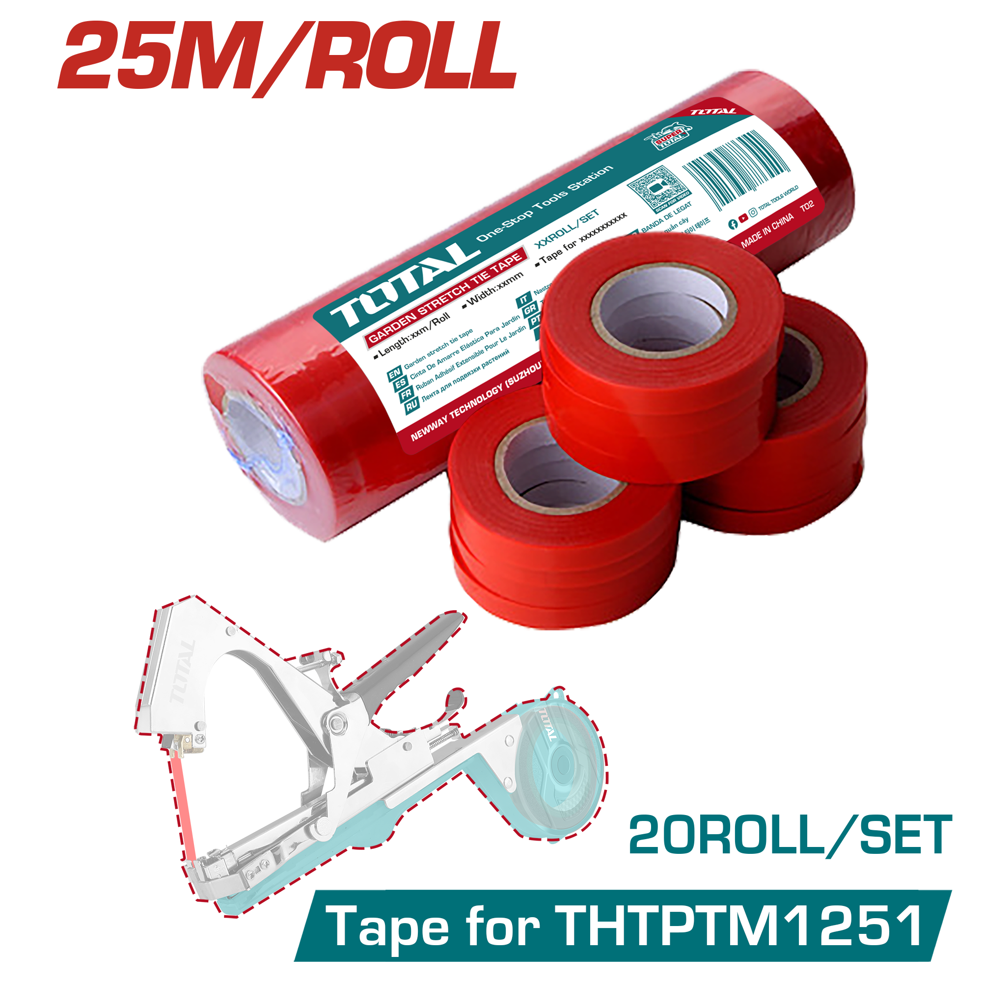 Shirit për lidhjen e hardhisë TOTAL 20/1 – THTPTM1251T