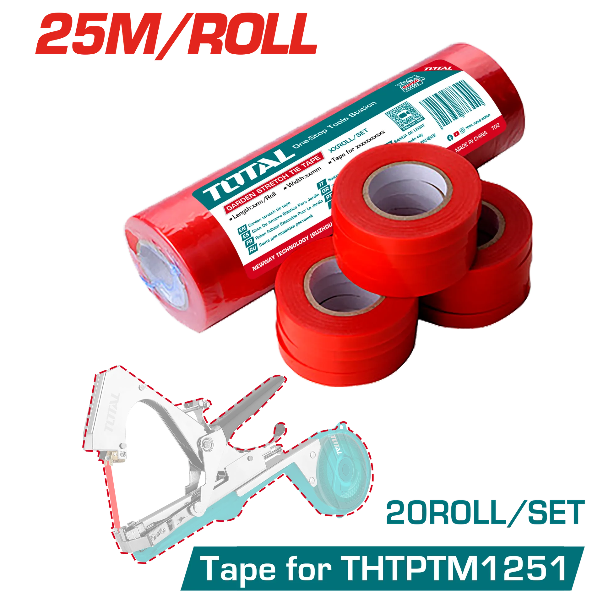 Shirit për lidhjen e hardhisë TOTAL 20/1 – THTPTM1251T