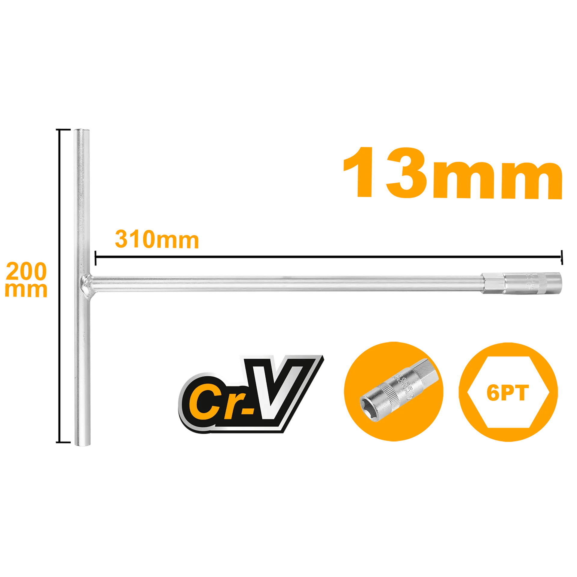 Т-КЛУЧ 13mm INGCO HTSW1308