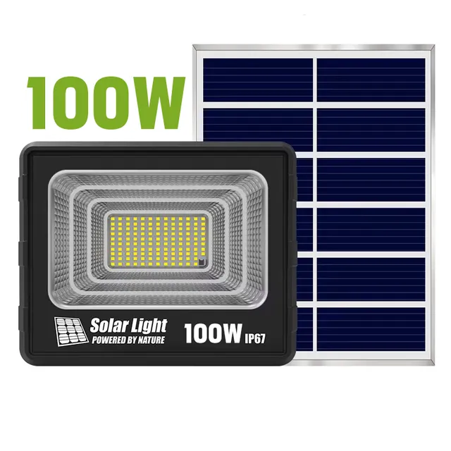 СОЛАРНА LED ЛАМПА (РЕФЛЕКТОР) 100W IP67 MC10387