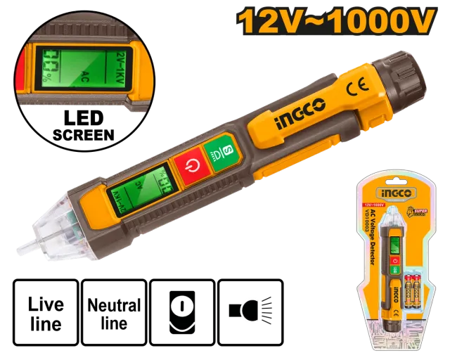 Detektor për rrymën INGCO VD210003