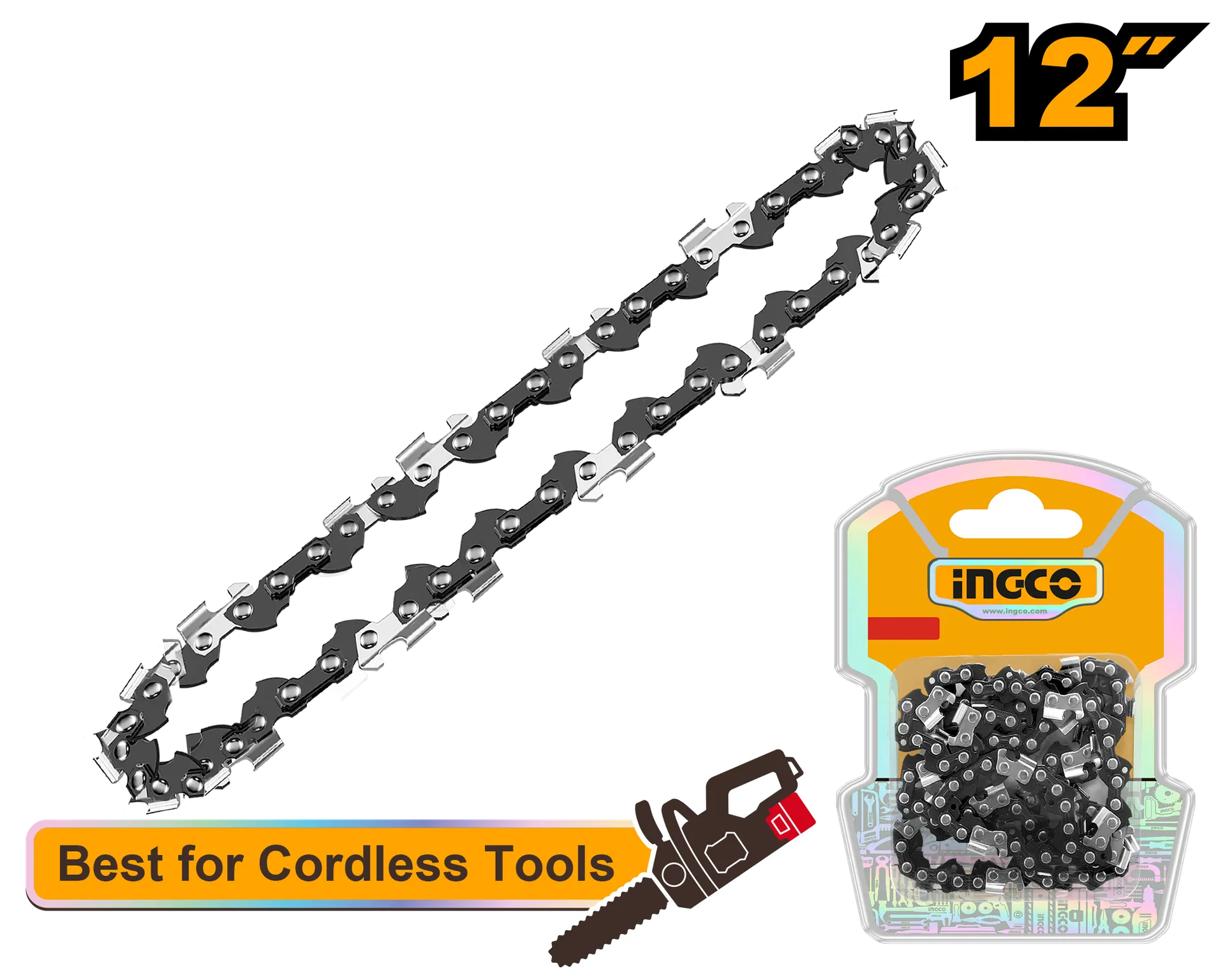 Zinxhir per motorren e sharrës 12" INGCO AGSC51201