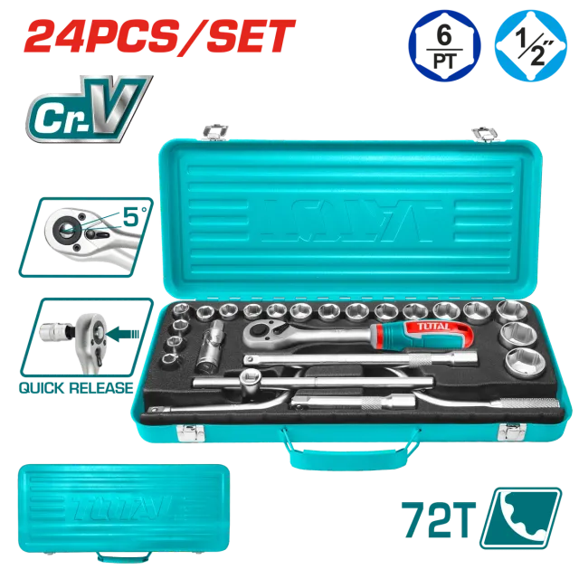 TOTAL КРЦКАЛКА СЕТ 24/1 THT141253