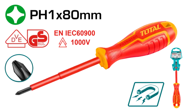 VDE ЕЛЕКТРИЧАРСКИ ШТРАФЦИГЕР PH1x80mm WADFOW WSD7213