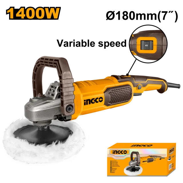 Polizuese elektrike 180 1400W INGCO AP140016