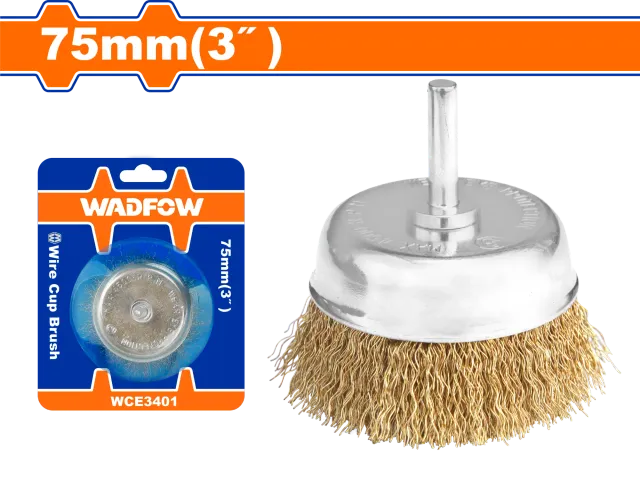 Furçë tunxhi 75mm për trapan WADFOW WCE3401
