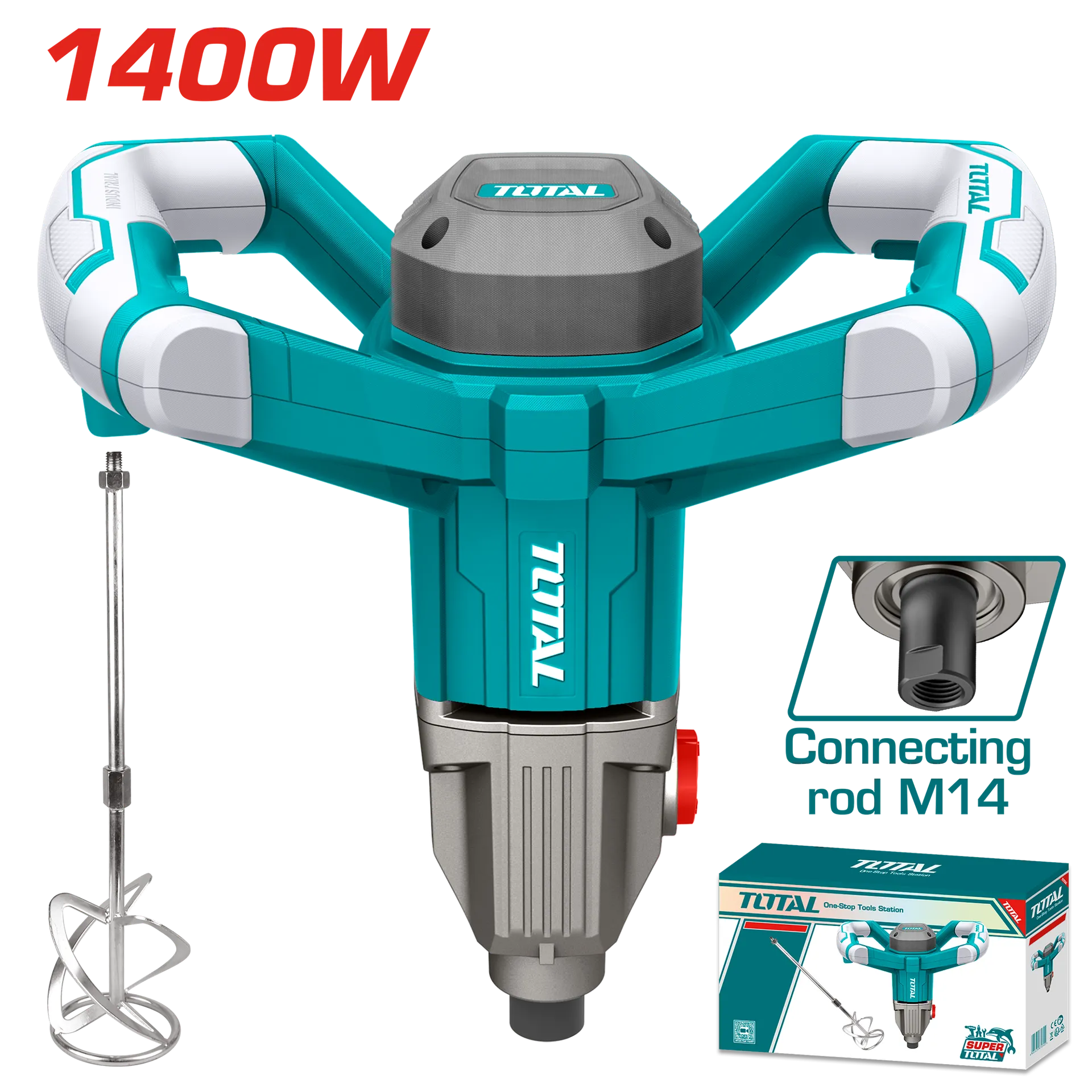 Përzierës elektrike 1400W TOTAL TD614006
