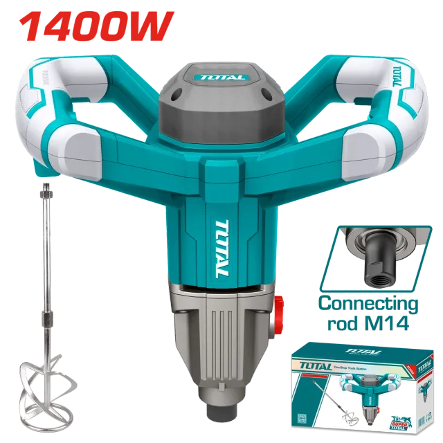 ЕЛЕКТРИЧНА МЕШАЛКА 1400W TOTAL TD614006