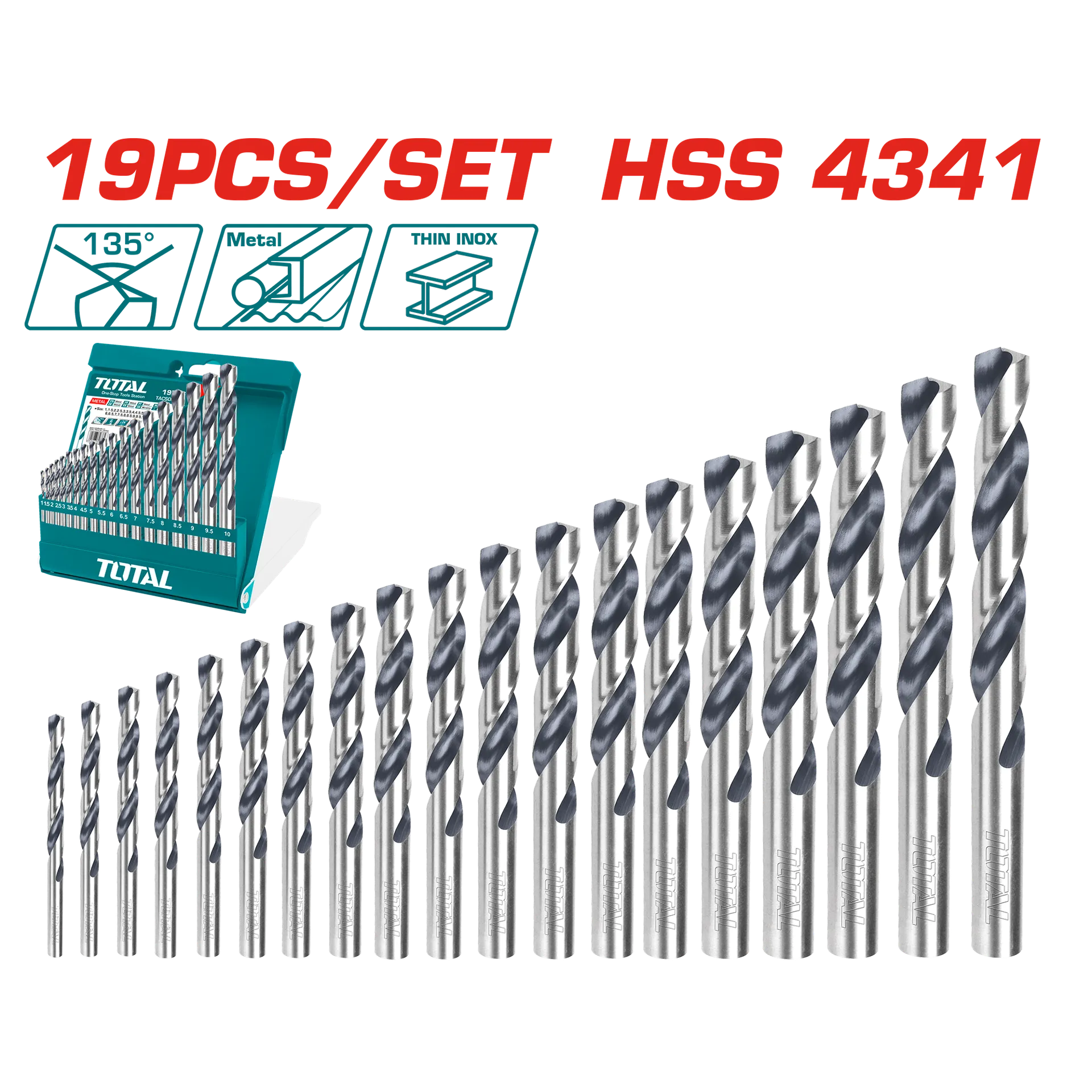 Grup stëpa për metal 19/1 TOTAL TACSD0195