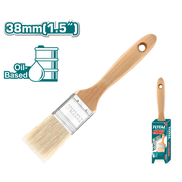 ЧЕТКА ЗА ФАРБАЊЕ 38mm ДРВЕНА РАЧКА TOTAL THT84152