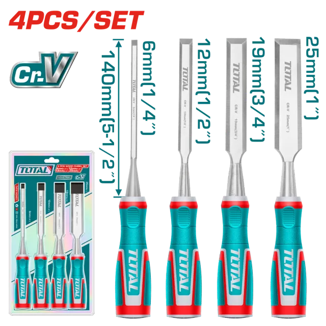 Set 4/1 majë për dërrasë TOTAL THT41K0401