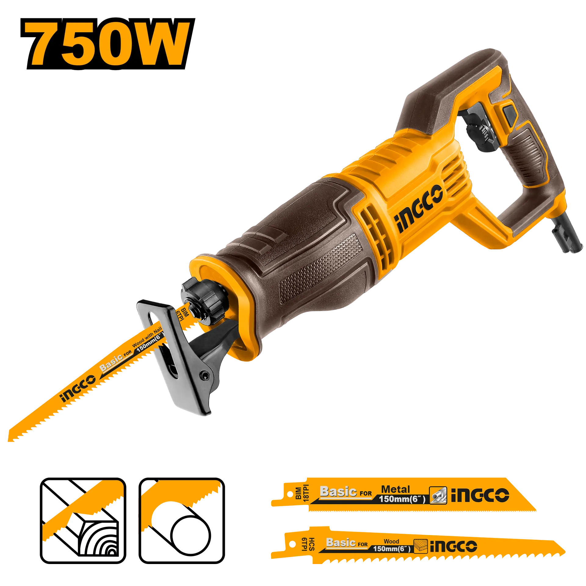 Sharrë Reciproke 750W INGCO RS7508