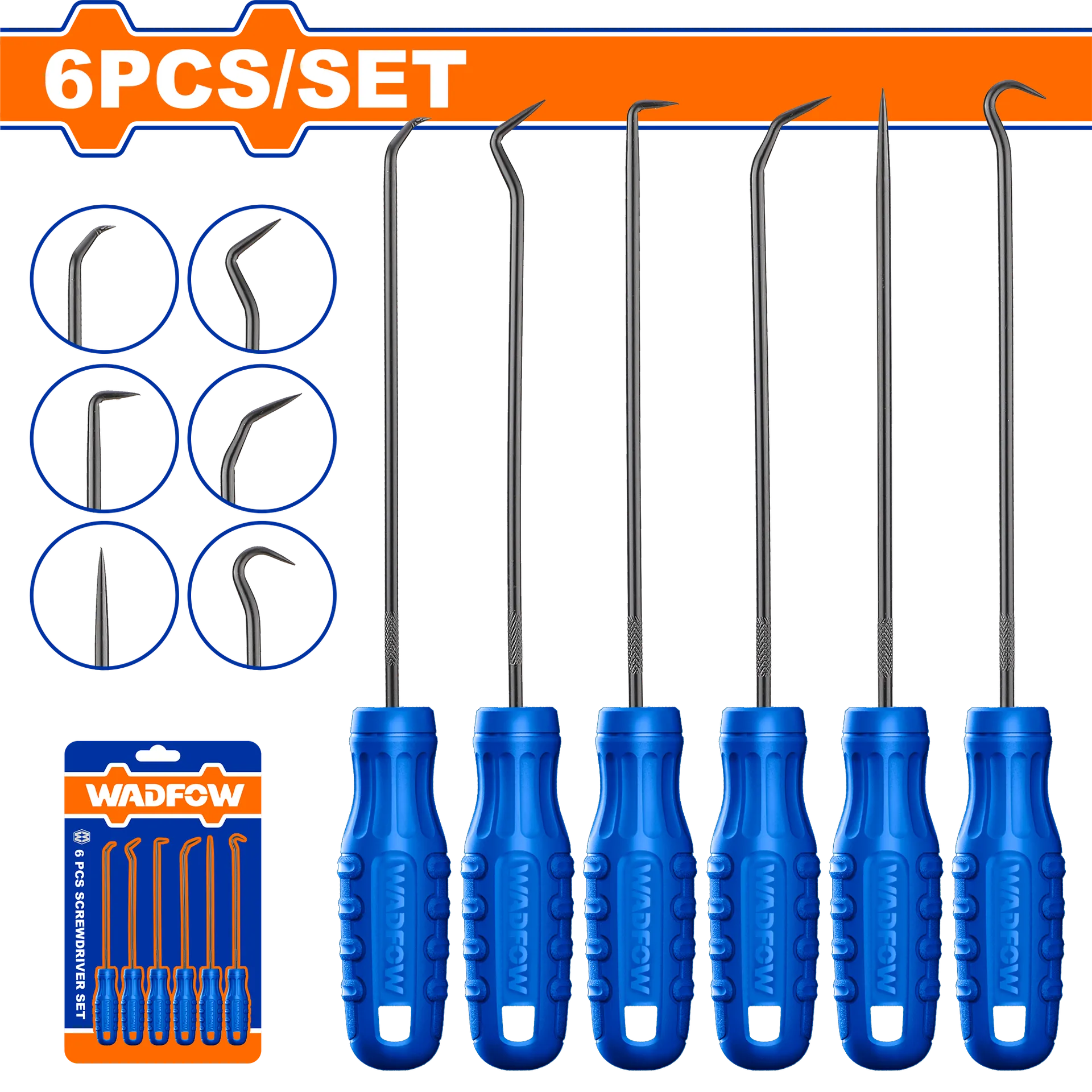 Seti pincetash 6/1 WADFOW WSS2606