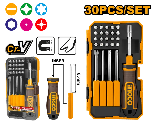 ШТРАФЦИГЕР СЕТ 30/1 INGCO AKISD3001