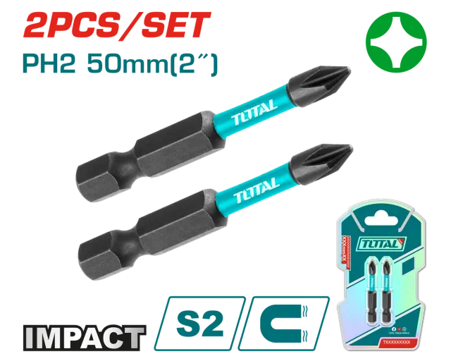Bit TOTAL i zi 50mm 2PCS TACIM71PH250