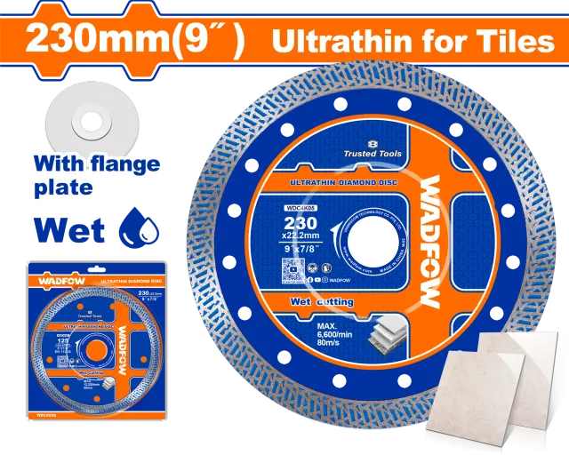 Disk diamant 230mm ultrathin WADFOW WDC4K05