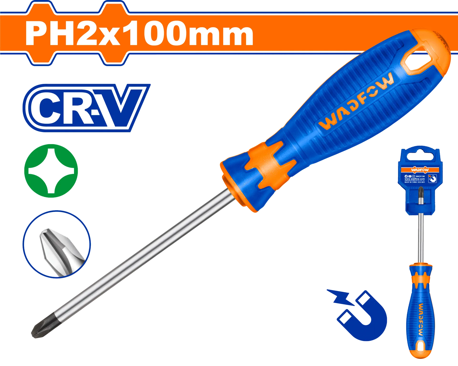 Vida Phillips PH2x100mm WADFOW WSD2224