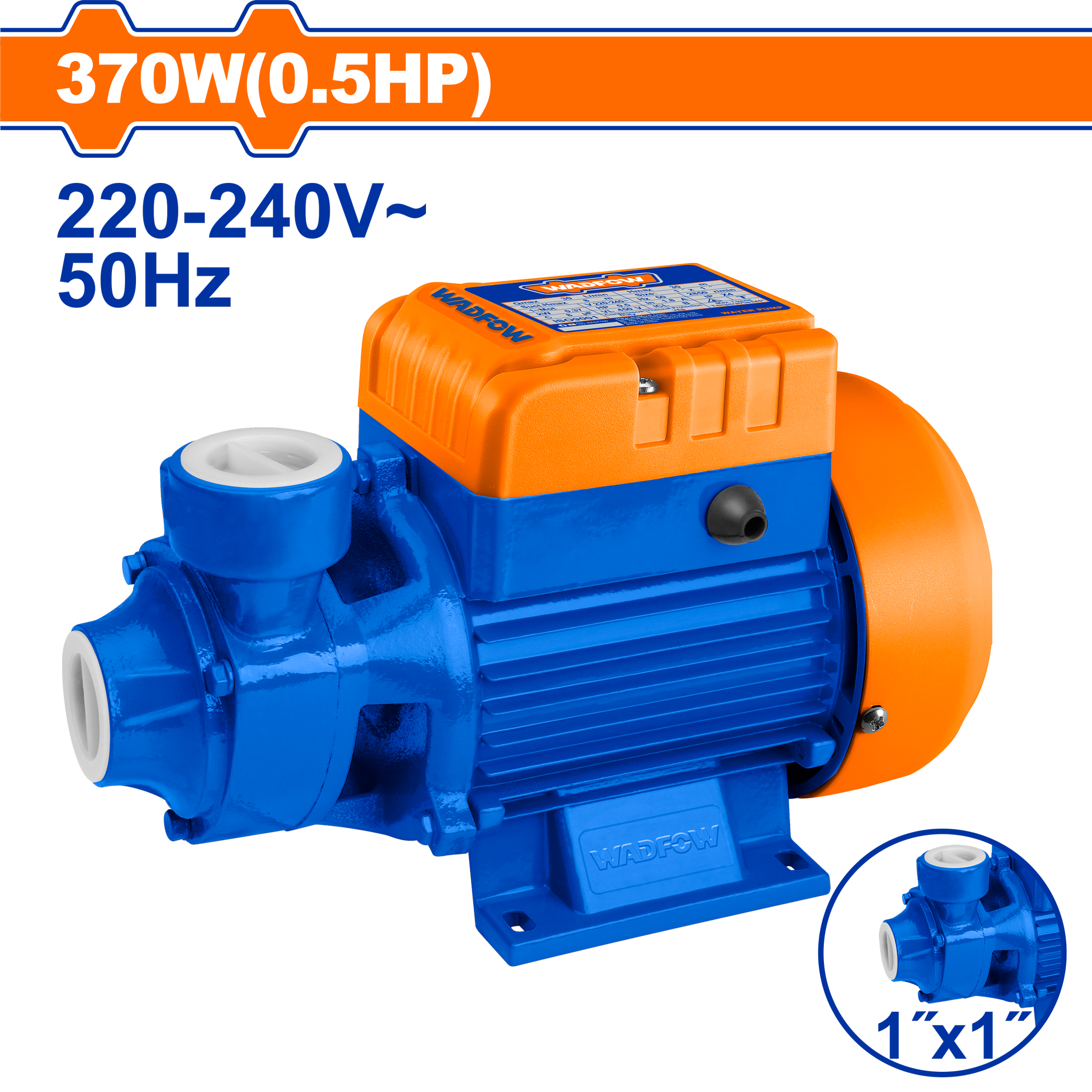 ПУМПА ЗА ВОДА 0.37KW WADFOW WWPVA01